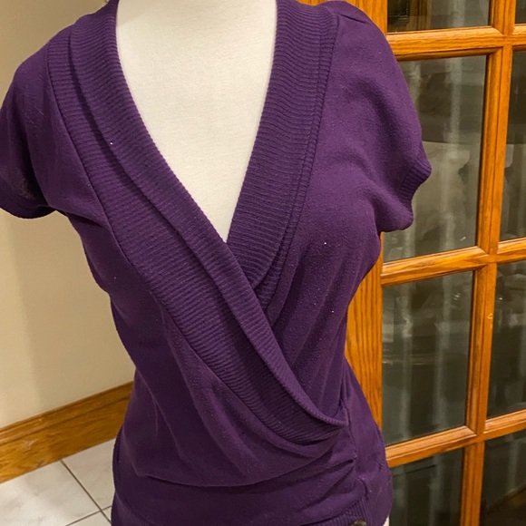 Purple blouse sweater like by Zenana outfitters size M - Picture 3 of 7